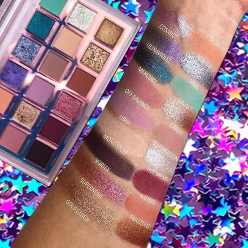 NEW2023 18 Color Party Eyeshadow Pallete Makeup Glitter Smoky Eye Shadow Pallete Waterproof Cosmetics Eye Shadow Cosmetics Pigme 
NEW2023 18 Color Party Eyeshadow Pallete Makeup Glitter Smoky Eye Shadow Pallete Waterproof Cosmetics Eye Shadow Cosmetics Pigme