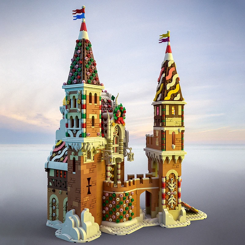 BuildMoc Retro Gingerbread Castle Building Blocks Set Architecture House Hut Bricks Game Toys Children Birthday Christmas Gifts
BuildMoc Retro Gingerbread Castle Building Blocks Set Architecture House Hut Bricks Game Toys Children Birthday Christmas Gifts