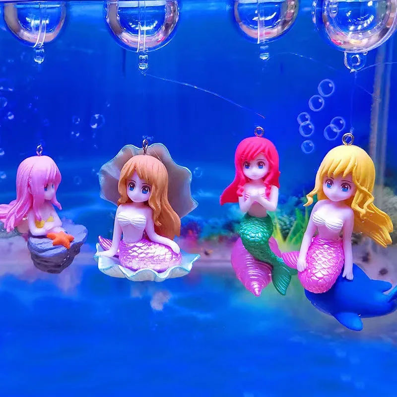 Floating Mermaid Ornaments for Aquarium Kawaii Mermaid Princess Figurine Fish Tank Landscaping Aquarium Decorations
Floating Mermaid Ornaments for Aquarium Kawaii Mermaid Princess Figurine Fish Tank Landscaping Aquarium Decorations