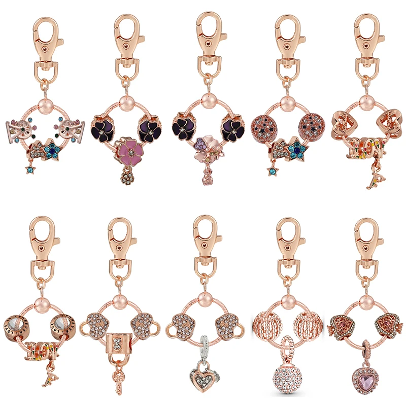 Rose Gold Shiny Star Ferris Wheel Charms Keychains For Women Bag Pendant Fashion Jewelry Car Key Ring Key Chains Dropshipping
Rose Gold Shiny Star Ferris Wheel Charms Keychains For Women Bag Pendant Fashion Jewelry Car Key Ring Key Chains Dropshipping