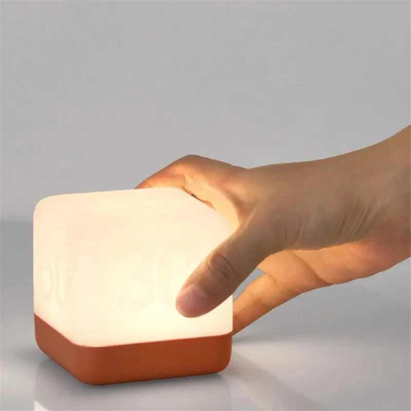USB Night Lights Rechargeable 4 Timing Modes Two Light Intensities Portable Home Decoration Cube LED Table Lamps With On/Off
USB Night Lights Rechargeable 4 Timing Modes Two Light Intensities Portable Home Decoration Cube LED Table Lamps With On/Off