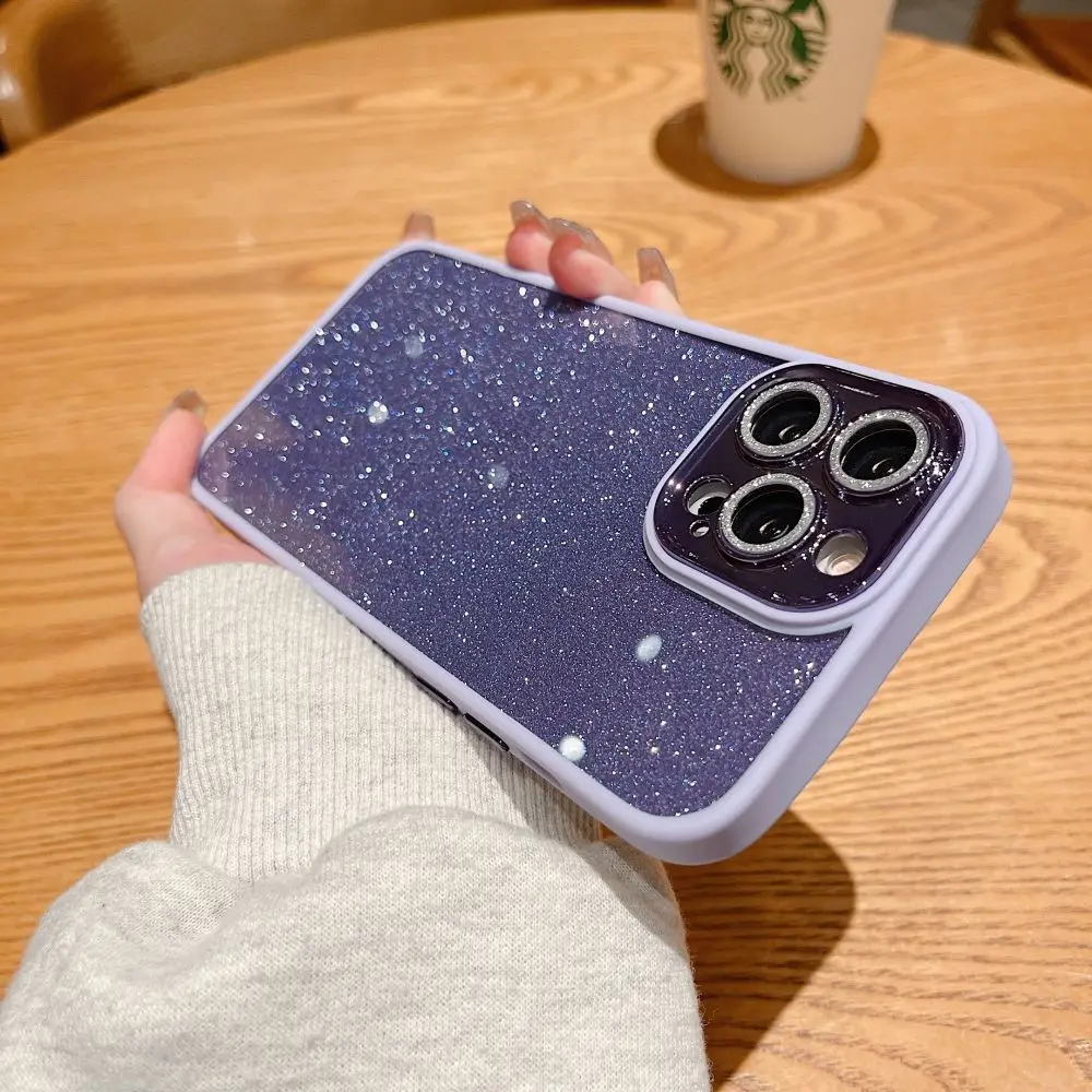 For iPhone 14 13 12 11 Pro Max Case Luxury Glitter Bling Plating Metal Lens Protection Shockproof Bumper Acrylic Cover
For iPhone 14 13 12 11 Pro Max Case Luxury Glitter Bling Plating Metal Lens Protection Shockproof Bumper Acrylic Cover