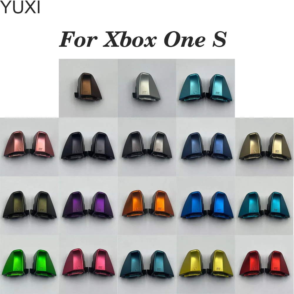 Original Custom LT RT Shoulder Triggers Buttons Set for Xbox One Slim Controller One S Gamepad Replacement Parts Limited Edition
Original Custom LT RT Shoulder Triggers Buttons Set for Xbox One Slim Controller One S Gamepad Replacement Parts Limited Edition