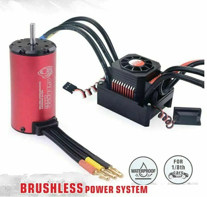 150A ESC Waterproof Electric Governor For 1/8 rc Car Power System 4076 4068 Brushless Motor
150A ESC Waterproof Electric Governor For 1/8 rc Car Power System 4076 4068 Brushless Motor