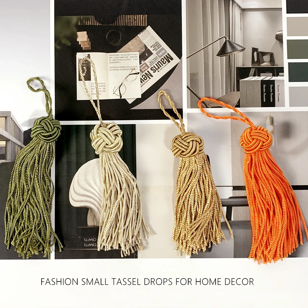 Hinyeatex Textile Accessories Small Tassel Drops Home Table Runner Decoration Pillow Trims 4 Piece Pack
Hinyeatex Textile Accessories Small Tassel Drops Home Table Runner Decoration Pillow Trims 4 Piece Pack