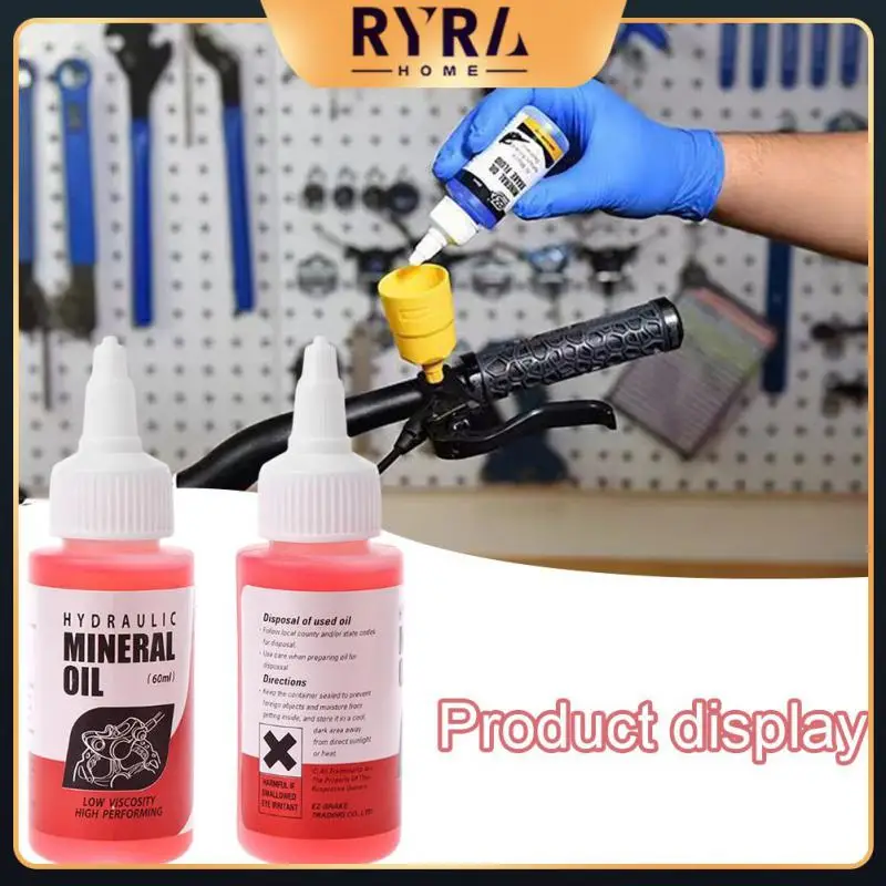 Велосипедные тормозные минеральные масла, система сырой нефти с высокой вязкостью, жидкость для ремонта горных велосипедов, 60 мл 
Велосипедные тормозные минеральные масла, система сырой нефти с высокой вязкостью, жидкость для ремонта горных велосипедов, 60 мл