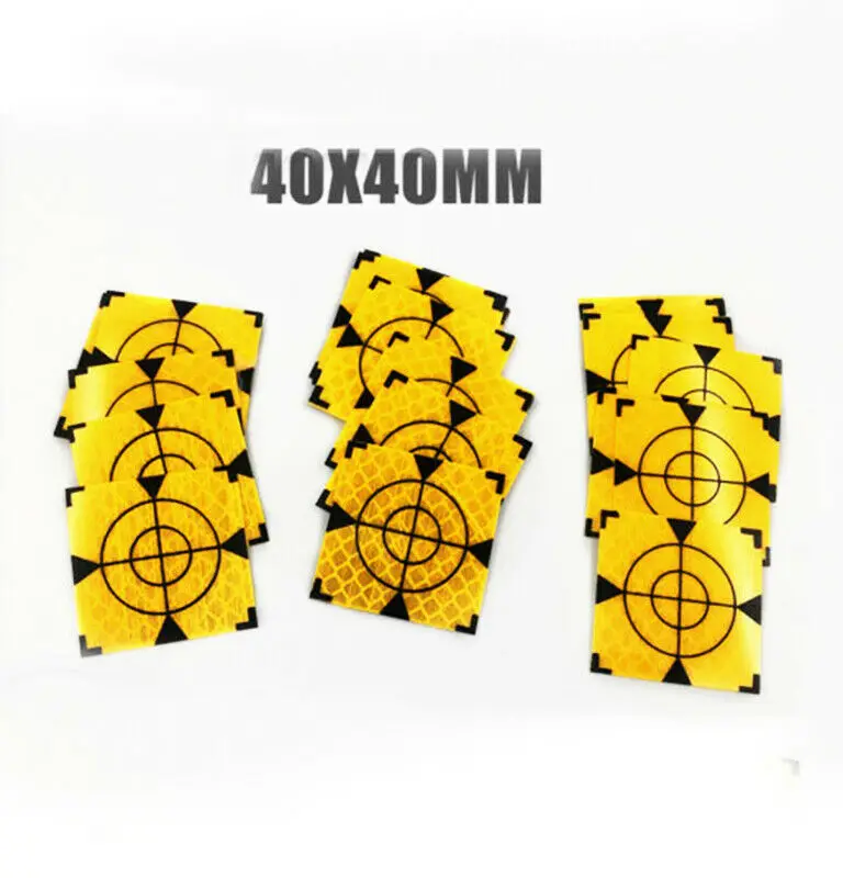 100pcs 60x60mm Reflector Sheet For Total Station Survey Geography Fluorescent Green Sheet Reflective Sticker 20/30/40/50/60mm
100pcs 60x60mm Reflector Sheet For Total Station Survey Geography Fluorescent Green Sheet Reflective Sticker 20/30/40/50/60mm