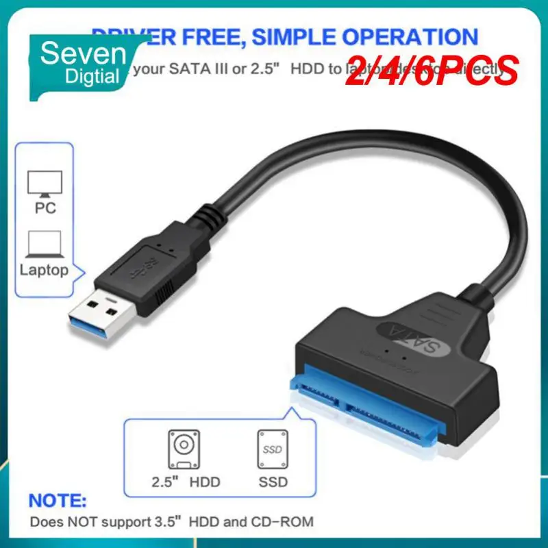 2/4/6PCS Adapter Cable Support For 2.5 Inch Cable Support Compatible Hard Disk Cable Adapter Usb3.0 2.0 To Sata
2/4/6PCS Adapter Cable Support For 2.5 Inch Cable Support Compatible Hard Disk Cable Adapter Usb3.0 2.0 To Sata