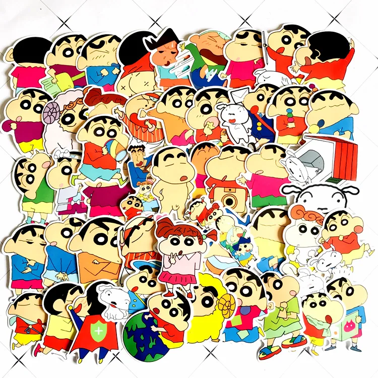 The New 50 Japanese Anime Crayons Xiaoxin Cute Cartoon Cartoon Car Notebook Luggage Stationery Graffiti Waterproof Stickers
The New 50 Japanese Anime Crayons Xiaoxin Cute Cartoon Cartoon Car Notebook Luggage Stationery Graffiti Waterproof Stickers