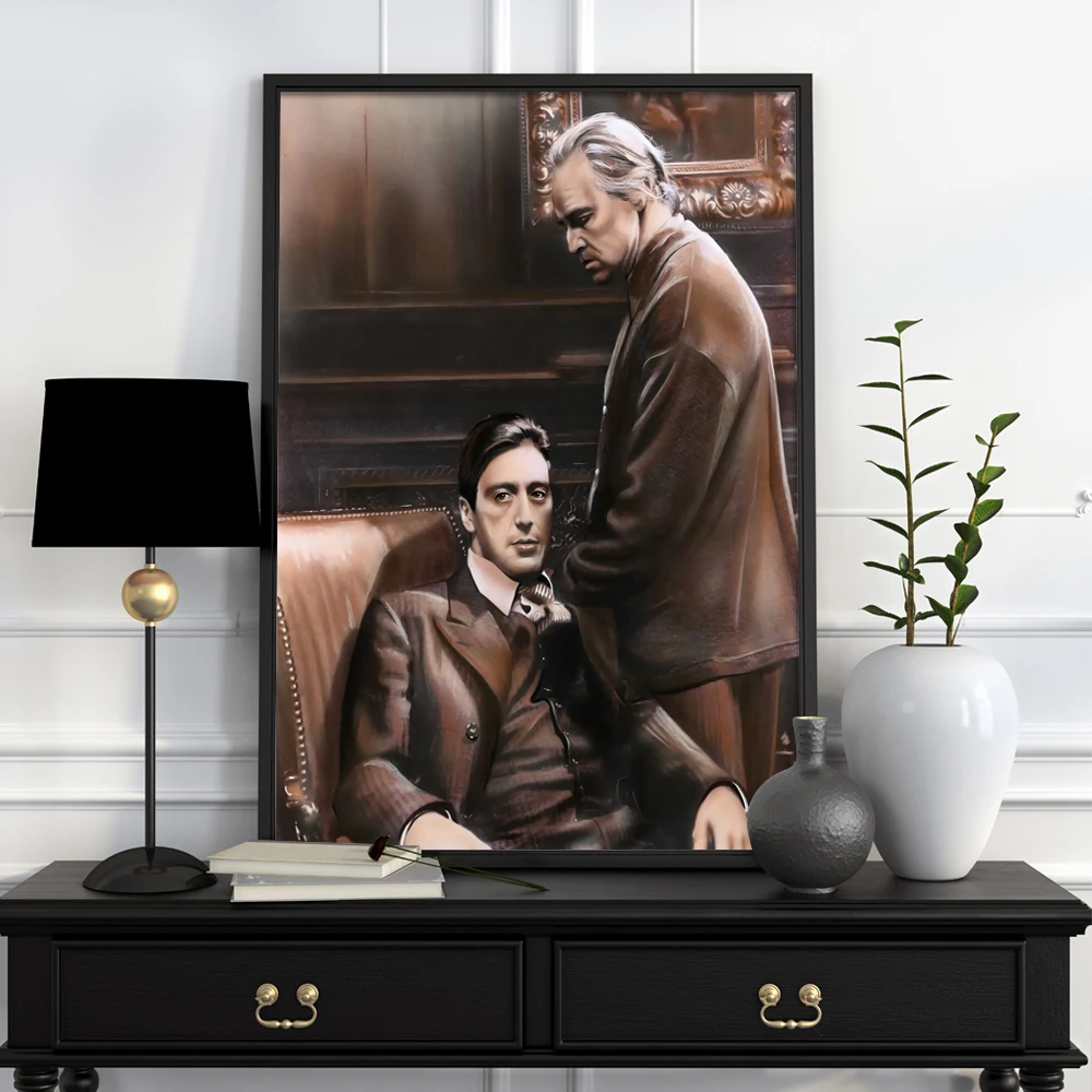 Michael Corleone and Vito Posters Canvas Art Poster and Wall Art Picture Print Modern Family Bedroom Decor Posters Frameless
Michael Corleone and Vito Posters Canvas Art Poster and Wall Art Picture Print Modern Family Bedroom Decor Posters Frameless