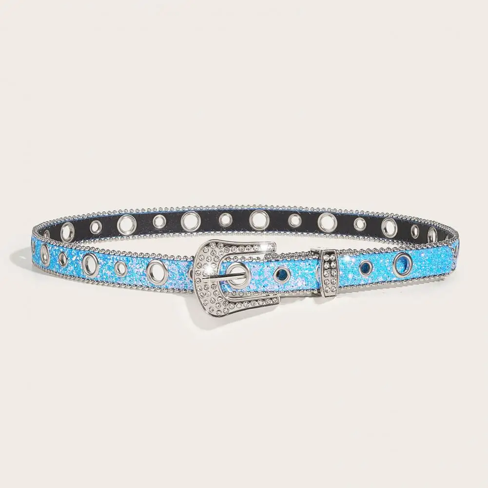 Multi Holes Women Belt Sparkling Rhinestone Cowgirl Belts A Stylish Addition to Women's Jeans Pants Wardrobe with Faux Leather
Multi Holes Women Belt Sparkling Rhinestone Cowgirl Belts A Stylish Addition to Women's Jeans Pants Wardrobe with Faux Leather