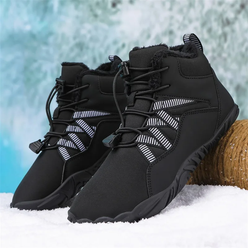 Men's Boots high top black plush warm Winter boots For Men Waterproof with fur Snow Boots Ankle Bota Masculina Booties men boot
Men's Boots high top black plush warm Winter boots For Men Waterproof with fur Snow Boots Ankle Bota Masculina Booties men boot
