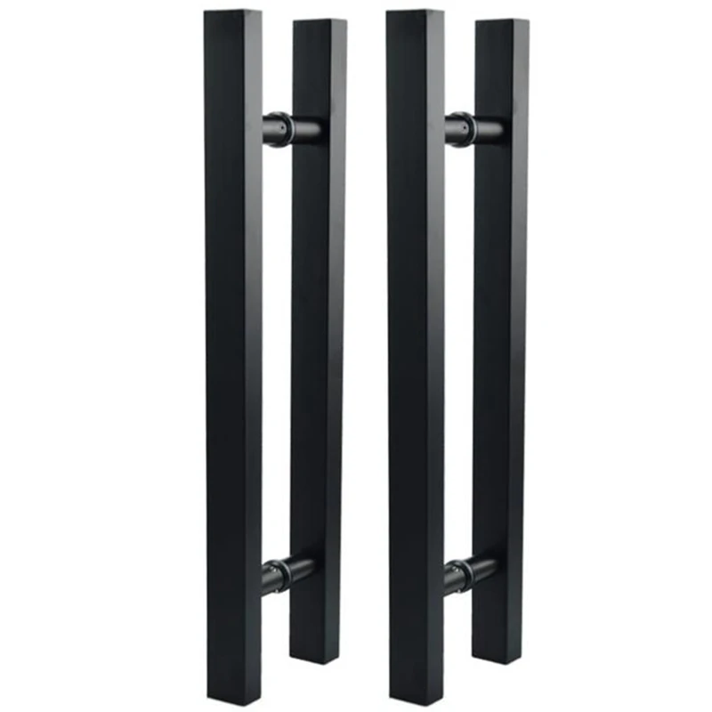 4 Pcs Black Stainless Steel Wooden Door Handle Glass Door Handle Square Tube Black Painted Wooden Door Armrest
4 Pcs Black Stainless Steel Wooden Door Handle Glass Door Handle Square Tube Black Painted Wooden Door Armrest
