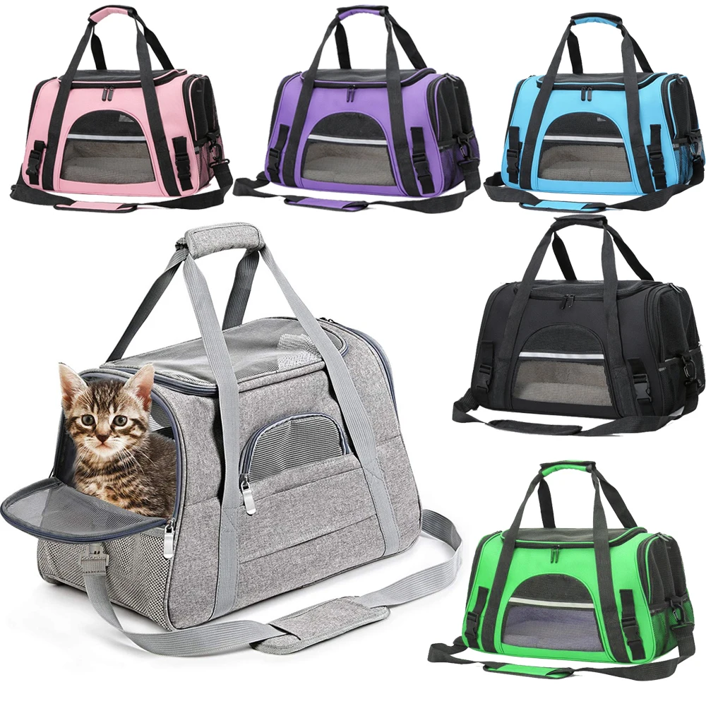 Pet Breathable Portable Backpack Cat Carrier Large Capacity Cat Dogs Carrying Bag Folding Transportation HandBag Cat Accessories
Pet Breathable Portable Backpack Cat Carrier Large Capacity Cat Dogs Carrying Bag Folding Transportation HandBag Cat Accessories
