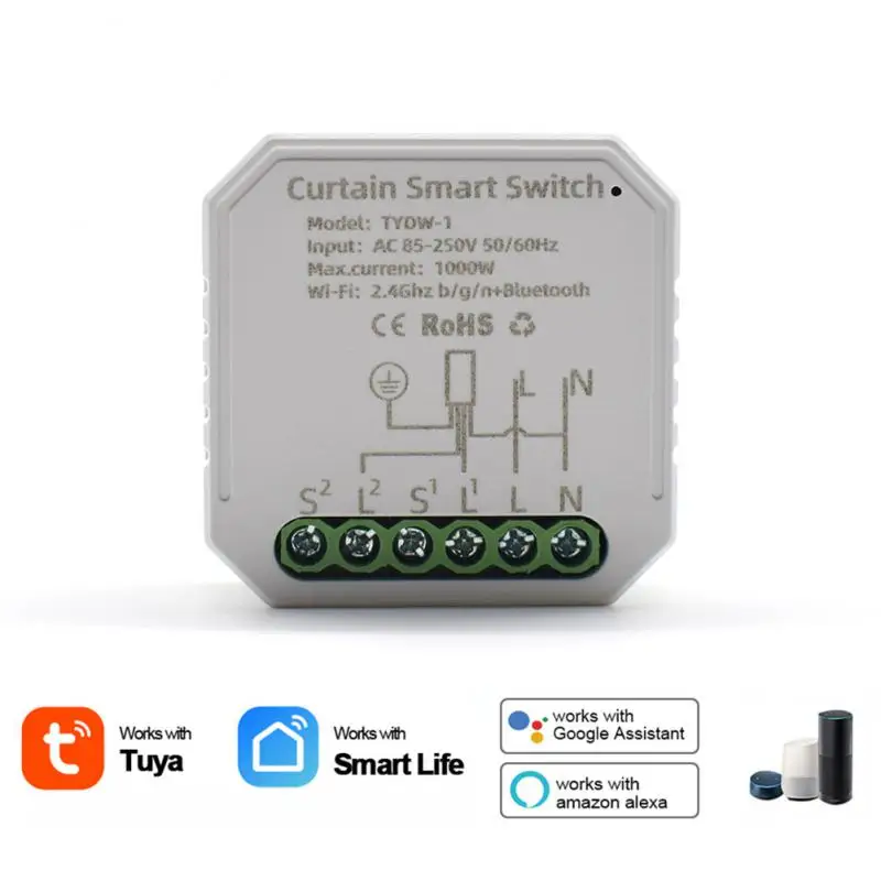 1 ~ 6 шт. мини-переключатель для потайной зоны, голосовое управление, Совместимость с Alexa Google Home, «сделай сам», умный дом, для роликовых затворов, электродвигатель
1 ~ 6 шт. мини-переключатель для потайной зоны, голосовое управление, Совместимость с Alexa Google Home, «сделай сам», умный дом, для роликовых затворов, электродвигатель