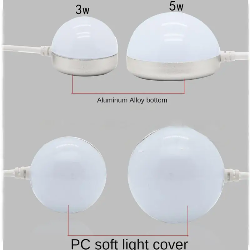 

Usb-лампа для чтения, силиконовая энергосберегающая лампа для сна, мини-лампа для внутреннего освещения, высокая яркость, светодиодная лампа ...