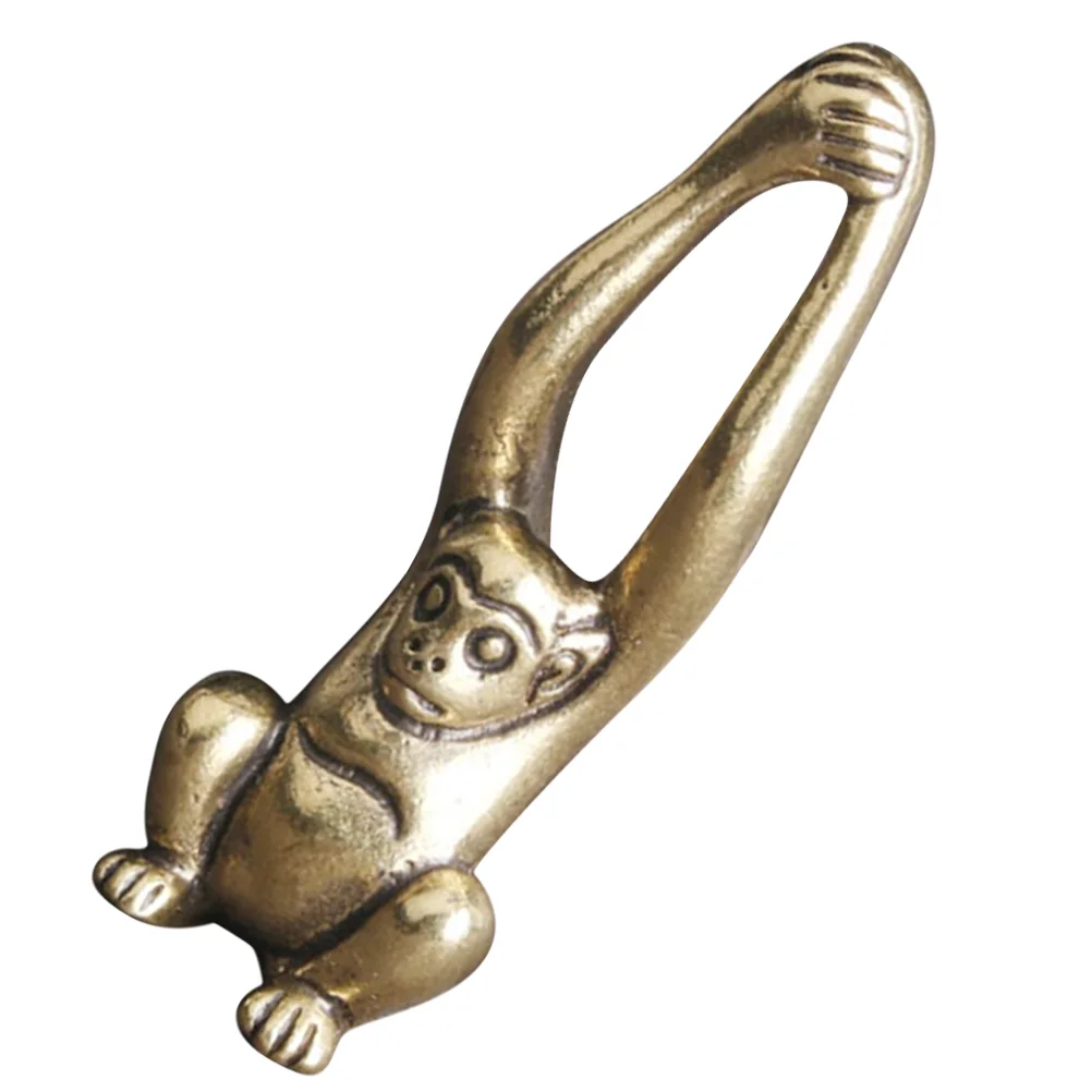Miniature Vintage Brass Exquisite Gibbon Modeling Ornament Gibbon Shaped Adornment Desktop Gibbon Ornament
Miniature Vintage Brass Exquisite Gibbon Modeling Ornament Gibbon Shaped Adornment Desktop Gibbon Ornament