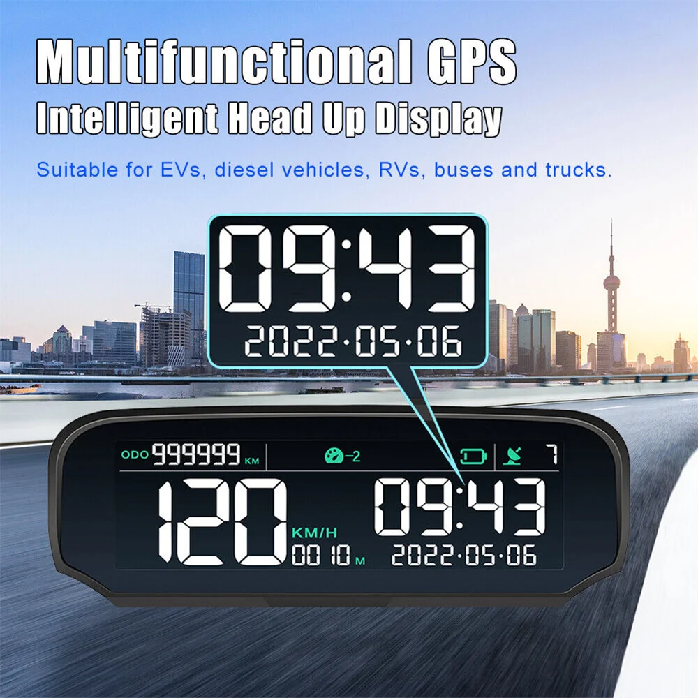Автомобильный дисплей HUD на солнечной батарее с GPS, цифровые часы, спидометр, превышение скорости, будильник с оповещением о усталости и вожд...
Автомобильный дисплей HUD на солнечной батарее с GPS, цифровые часы, спидометр, превышение скорости, будильник с оповещением о усталости и вожд...