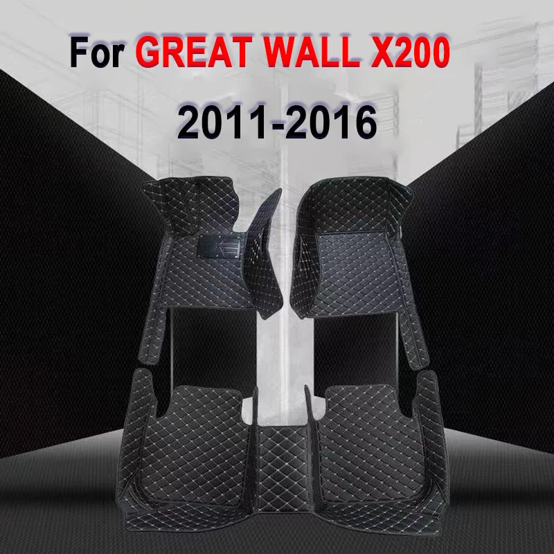 Car Floor Mats For GREAT WALL X200 2011-2016 2015 2014 2013 Carpets Foot Pads Accessories Interior Waterproof Car Accessories
Car Floor Mats For GREAT WALL X200 2011-2016 2015 2014 2013 Carpets Foot Pads Accessories Interior Waterproof Car Accessories