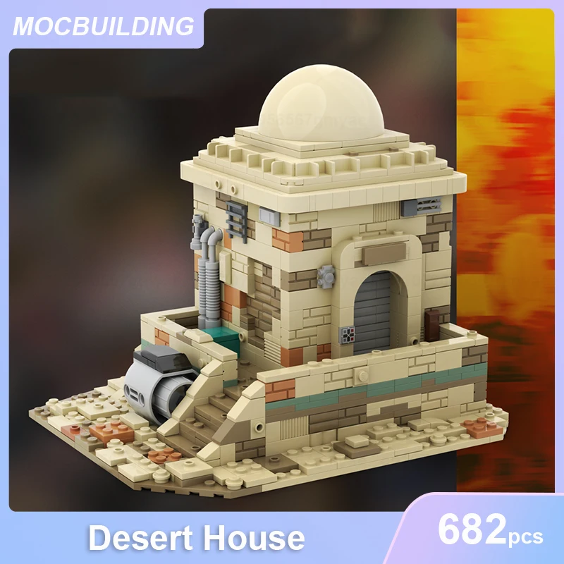 Desert House Model MOC Building Blocks DIY Assemble Bricks Architecture Educational Creative Children Toys Kid Xmas Gifts 682PCS
Desert House Model MOC Building Blocks DIY Assemble Bricks Architecture Educational Creative Children Toys Kid Xmas Gifts 682PCS