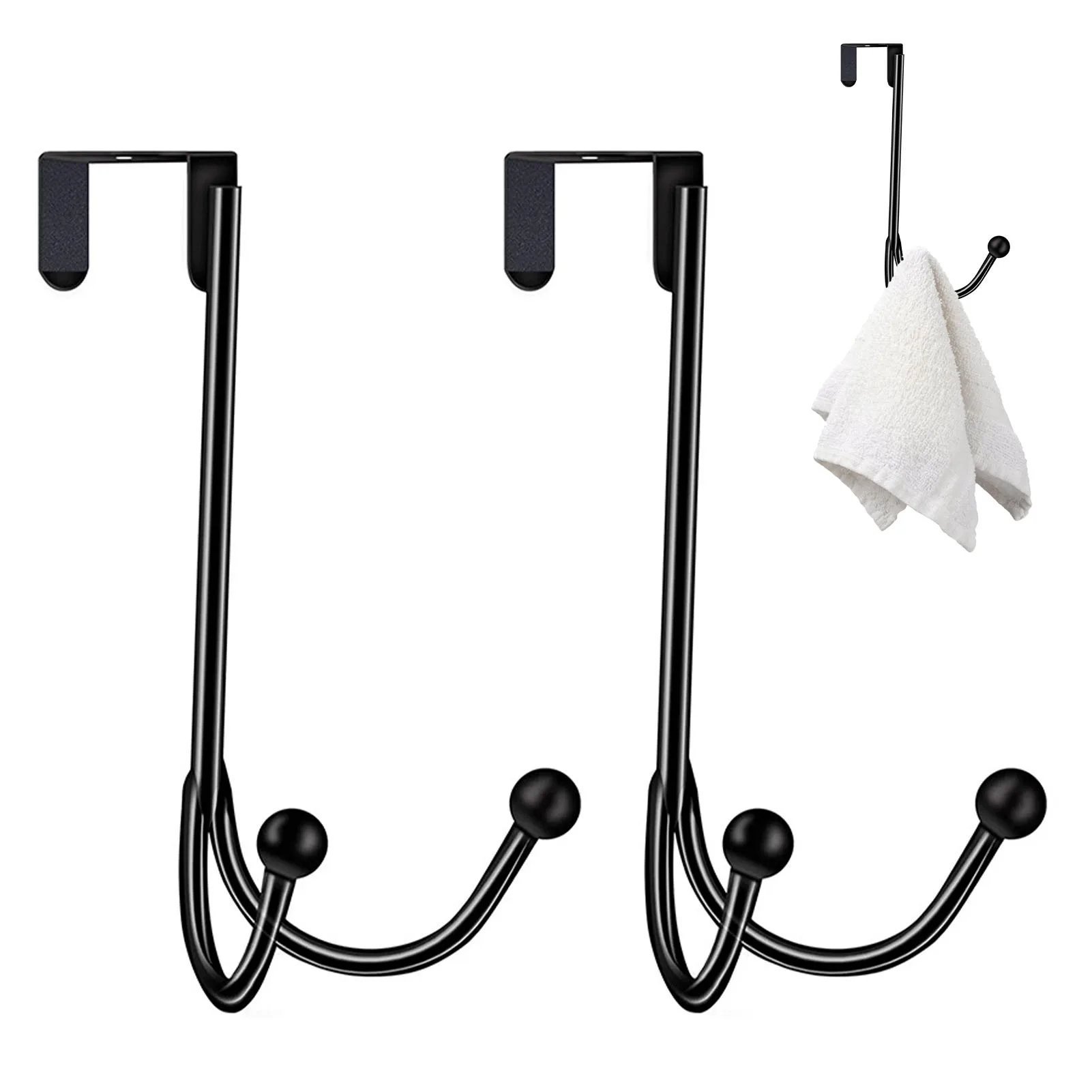 2 Pcs Double Prong Shower Door Hooks Metal Prong Shower Door Hooks Hanger Heavy Duty Stainless Steel Bathroom Hanger For
2 Pcs Double Prong Shower Door Hooks Metal Prong Shower Door Hooks Hanger Heavy Duty Stainless Steel Bathroom Hanger For