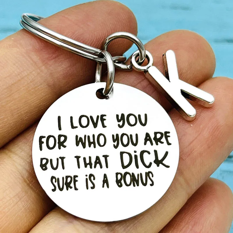 Funny Keychain Gifts for Boyfriend Fiance Husband, Anniversary Birthday Valentines Day Keyring Gifts
Funny Keychain Gifts for Boyfriend Fiance Husband, Anniversary Birthday Valentines Day Keyring Gifts