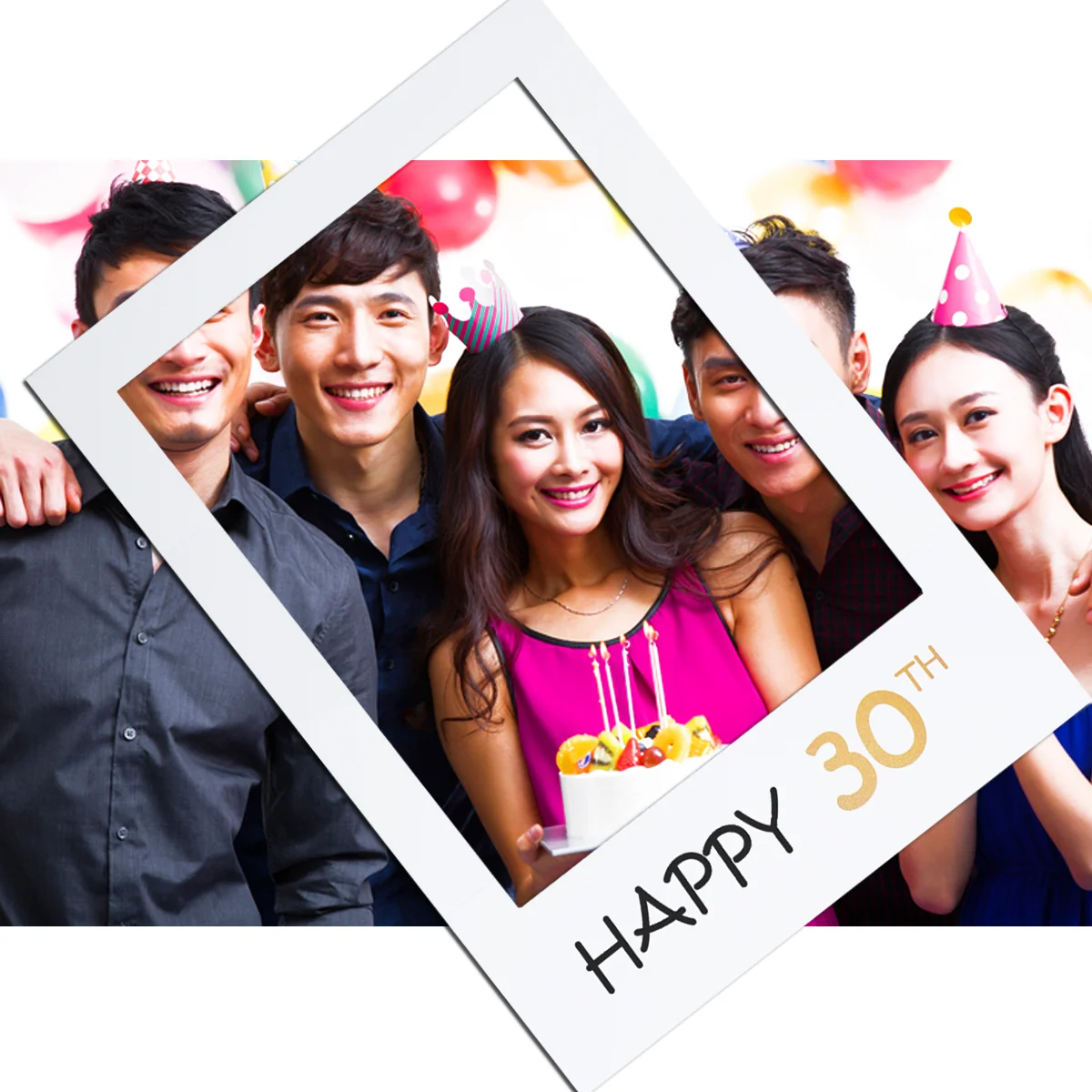 Happy 60th Photo Frame Paper Birthday Anniversary Cutouts Booth Props Party Supplies
Happy 60th Photo Frame Paper Birthday Anniversary Cutouts Booth Props Party Supplies