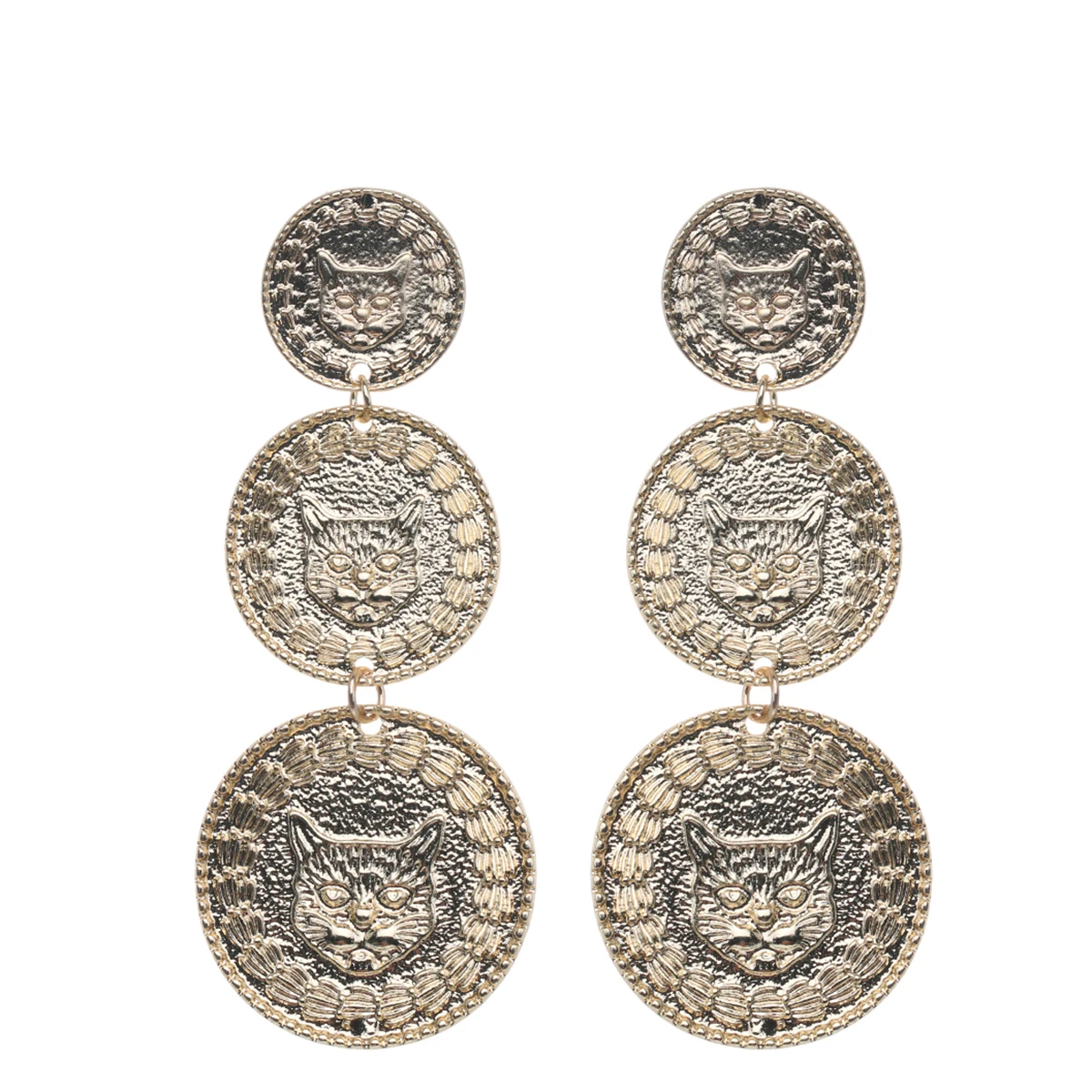 CARTER LISA Luxury Gorgeous Round Big Earrings for Women Cute Cat Large Earrings Daily Party Brincos Ear Jewelry
CARTER LISA Luxury Gorgeous Round Big Earrings for Women Cute Cat Large Earrings Daily Party Brincos Ear Jewelry