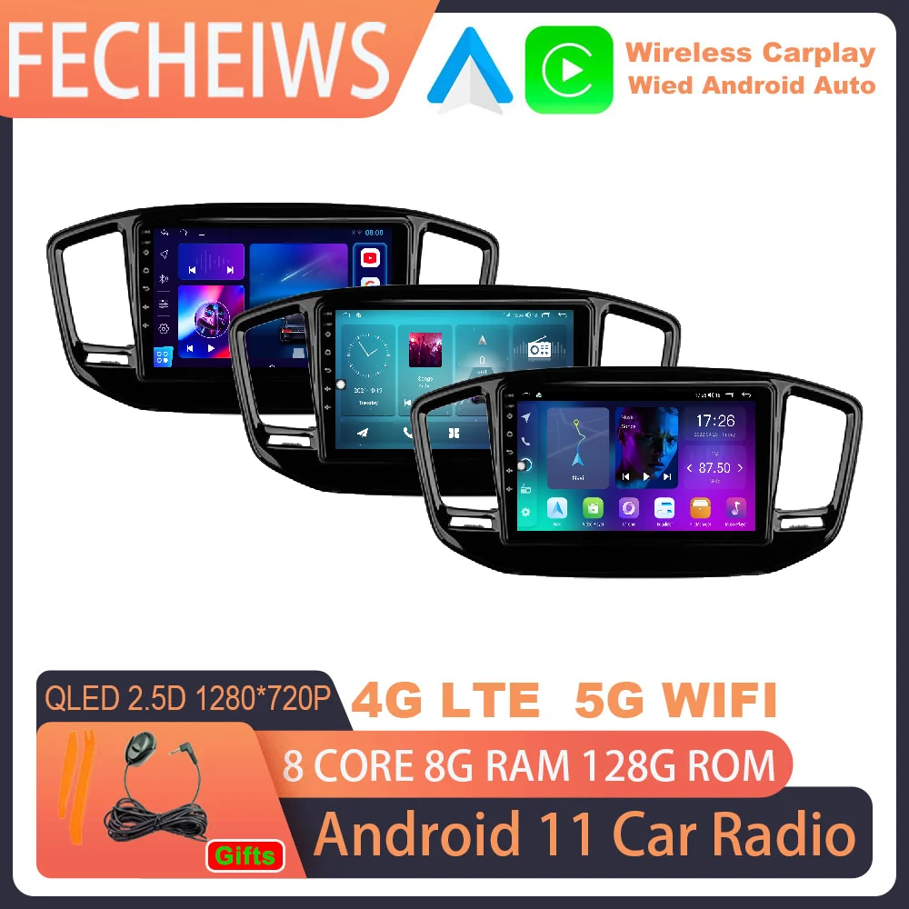 

9 Inch Android 11 For Geely Emgrand X7 Vision X6 Haoqing SUV 2014 - 2020 Car Radio DSP 4G RDS Multimedia Player Navigation GPS