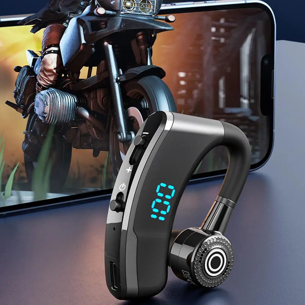 Водонепроницаемые Bluetooth-наушники V9s с цифровым дисплеем, беспроводная гарнитура с HD-разрешением для звонков в бизнесе
Водонепроницаемые Bluetooth-наушники V9s с цифровым дисплеем, беспроводная гарнитура с HD-разрешением для звонков в бизнесе