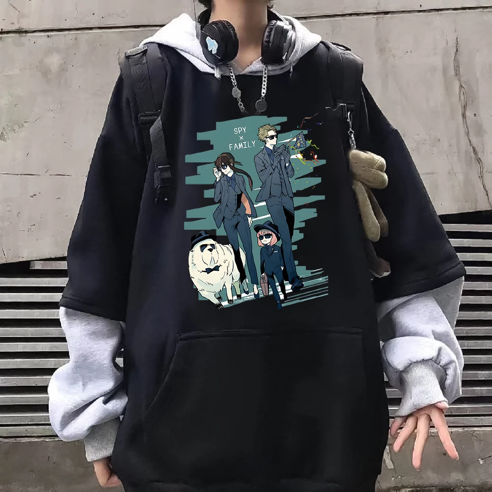 Spy x Family Forger Hoodie Anya Kawaii Cartoon Printing Patchwork Sweatshirts Yor Loid Bond Hoodies Anime Cosplay Long Sleeve
Spy x Family Forger Hoodie Anya Kawaii Cartoon Printing Patchwork Sweatshirts Yor Loid Bond Hoodies Anime Cosplay Long Sleeve