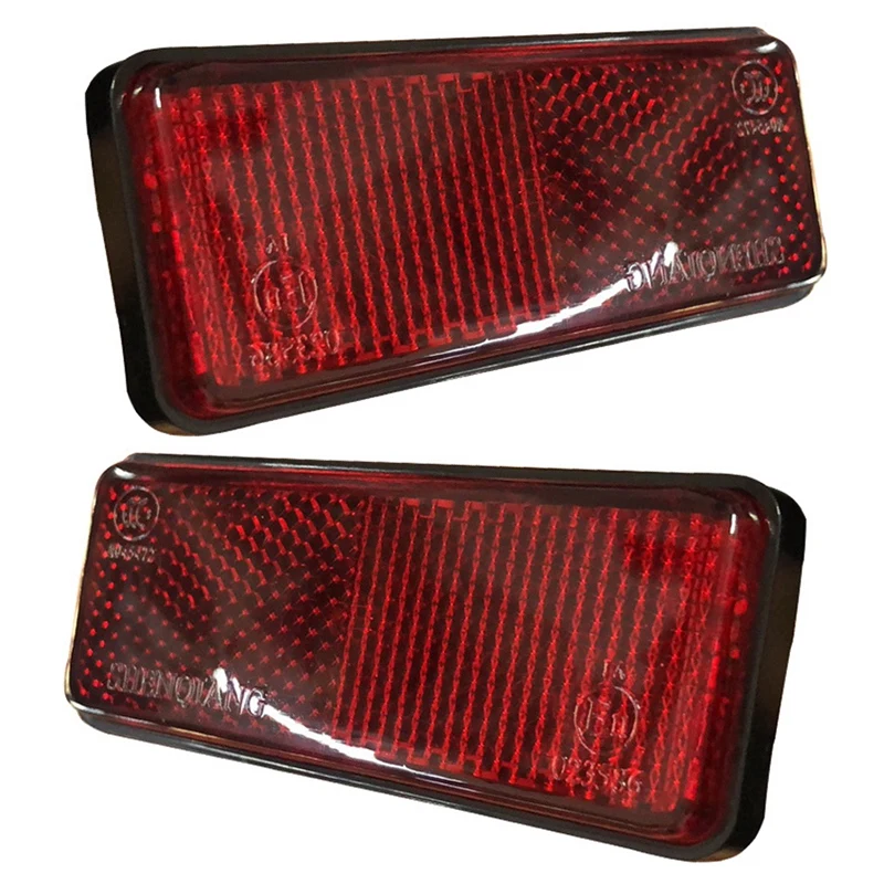 Oblong Red Reflectors Camper Trailer Motorcycle Rvs Caravan Automobile Trucks Side Mark Rear/Tail/Signal Parts
Oblong Red Reflectors Camper Trailer Motorcycle Rvs Caravan Automobile Trucks Side Mark Rear/Tail/Signal Parts