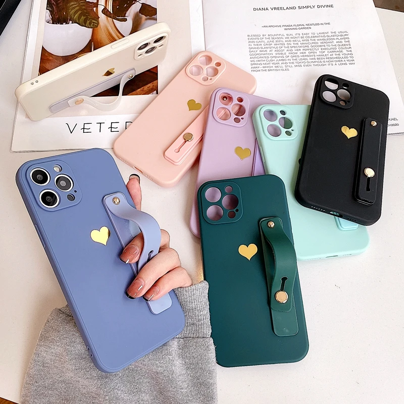 Wrist Strap Love Heart Phone Case For iPhone 11 12 13 Pro Max X XR Xs Max 7 8 Plus SE 2020 Mini Kickstand Bumper Back Cover
Wrist Strap Love Heart Phone Case For iPhone 11 12 13 Pro Max X XR Xs Max 7 8 Plus SE 2020 Mini Kickstand Bumper Back Cover