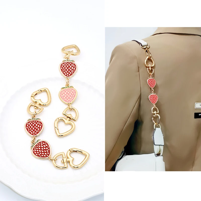 Handbag Strap Gold Silver Metal Chain Extension Crossbody Shoulder Bag Replacement Handle Accessories Purse Strap DIY Luxury
Handbag Strap Gold Silver Metal Chain Extension Crossbody Shoulder Bag Replacement Handle Accessories Purse Strap DIY Luxury