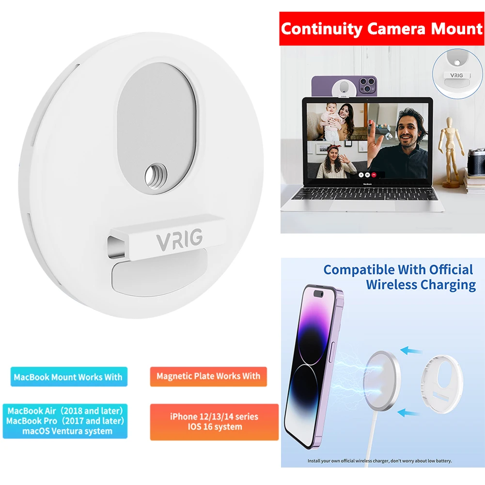 Phone Holder Continuity Camera Mount For MacBook Air Magnetic Cell Phone Grip Support For iPhone 14 13 Magsafe Cellphone Holder
Phone Holder Continuity Camera Mount For MacBook Air Magnetic Cell Phone Grip Support For iPhone 14 13 Magsafe Cellphone Holder