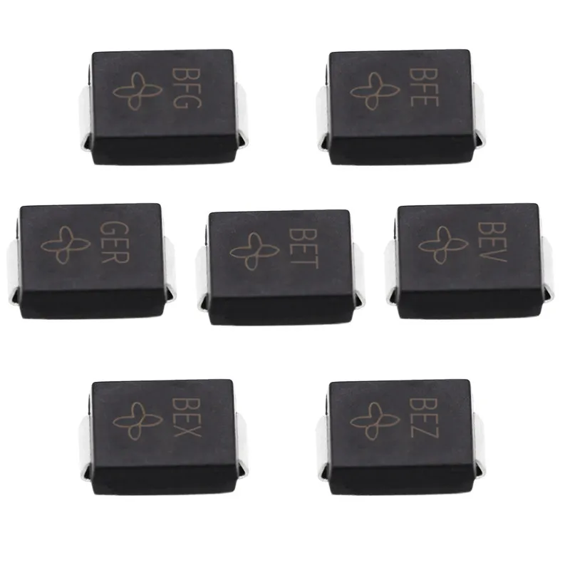 10 шт./SMCJ36A/40A/43A/45A/48A/51A/54A/58A/SMCJ60CA SMD однонаправленная телевизионная трубка
10 шт./SMCJ36A/40A/43A/45A/48A/51A/54A/58A/SMCJ60CA SMD однонаправленная телевизионная трубка