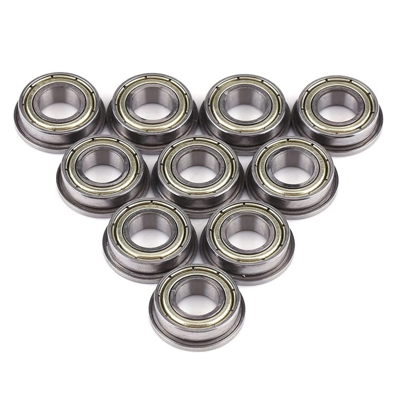 30 Pcs F688ZZ Flanged Radial Ball Bearings Metal Steel Double Shielded Flange Ball Bearing, 8 X 16 X 5Mm For Motor
30 Pcs F688ZZ Flanged Radial Ball Bearings Metal Steel Double Shielded Flange Ball Bearing, 8 X 16 X 5Mm For Motor