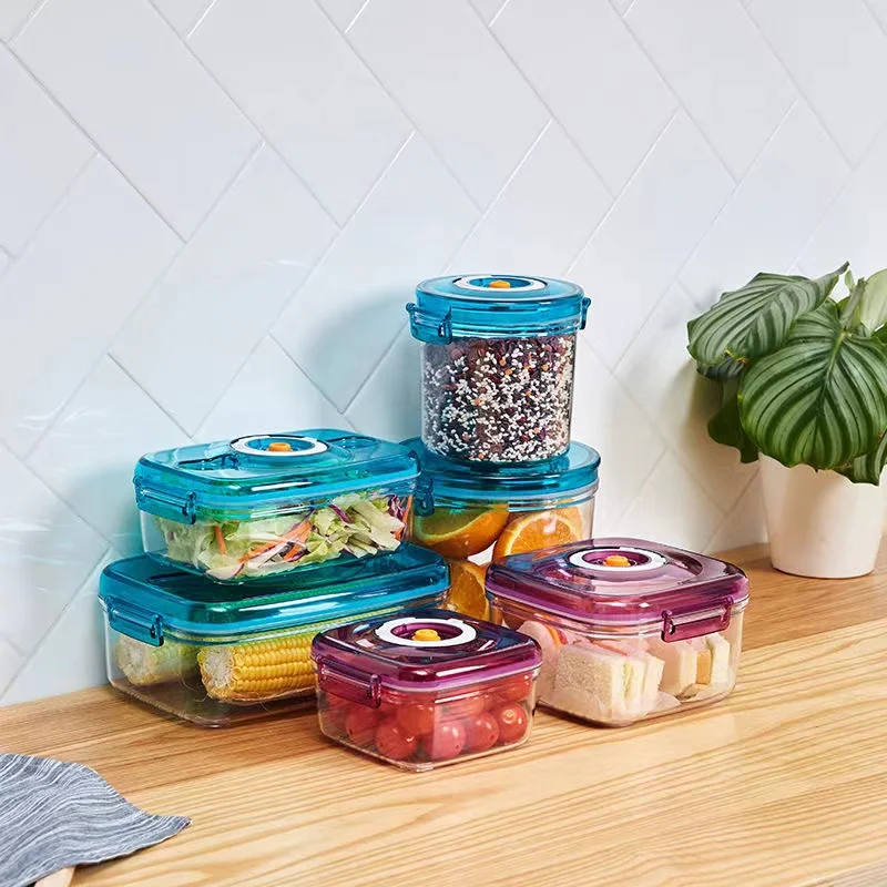 Home Dining Box Storage Box Food Bento Vacuum Storage Container With Pump Square Plastic Sealer Save Kitchen Accessories 1100ml
Home Dining Box Storage Box Food Bento Vacuum Storage Container With Pump Square Plastic Sealer Save Kitchen Accessories 1100ml