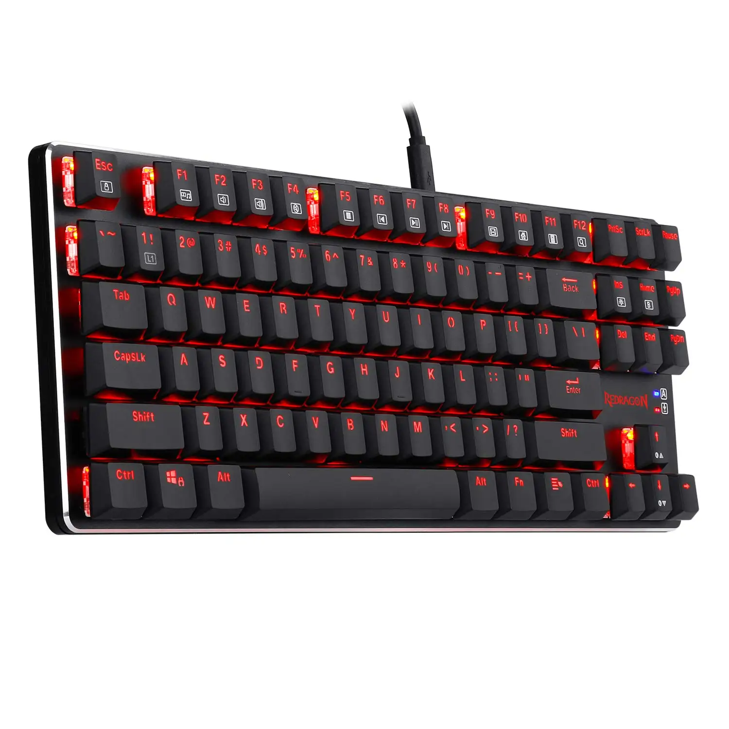 Mahoraga K590 Wired Wireless USB Two-mode Compact 60% Low Profile 87 Key Red Switch Mechanical Gaming Keyboard For Computer 
Mahoraga K590 Wired Wireless USB Two-mode Compact 60% Low Profile 87 Key Red Switch Mechanical Gaming Keyboard For Computer