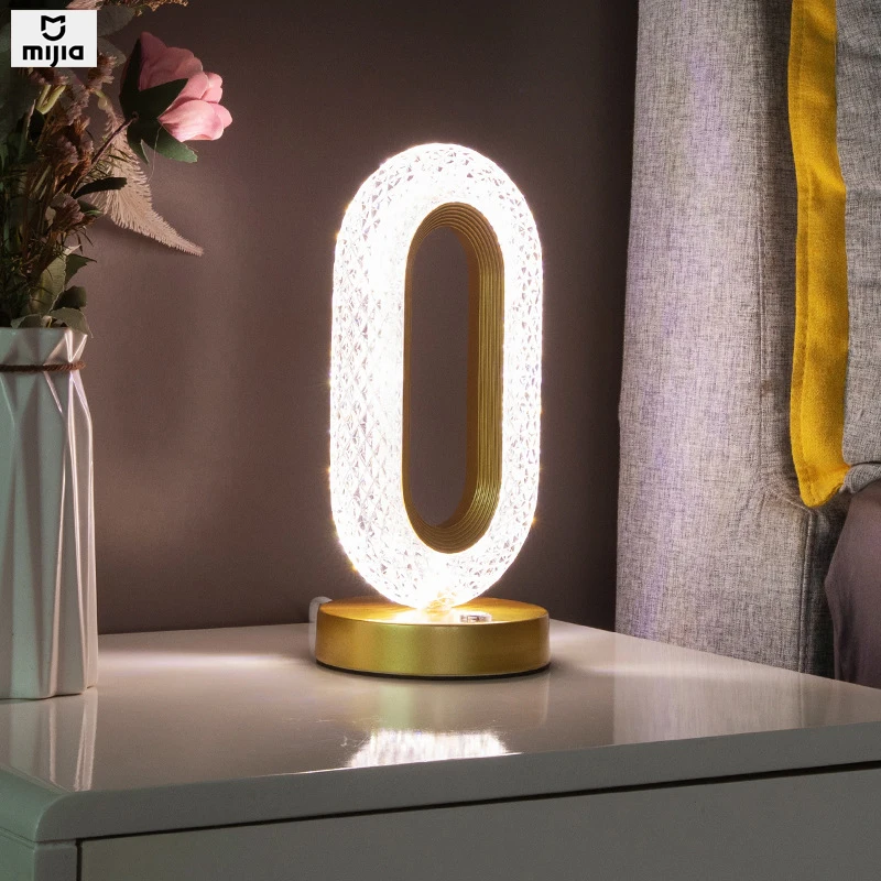 Mijia Star Eyes Crystal Table Lamp night lamp USB Charging Bedroom Restaurant Atmosphere Lamp Variable Light Touch Nightlight
Mijia Star Eyes Crystal Table Lamp night lamp USB Charging Bedroom Restaurant Atmosphere Lamp Variable Light Touch Nightlight