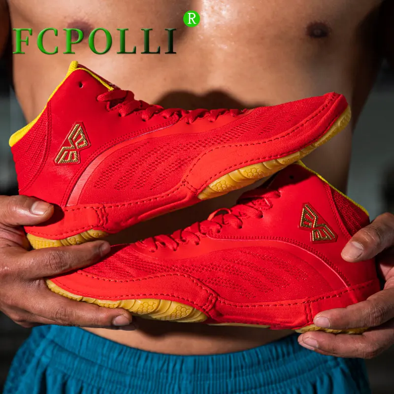 Professional Boxing Shoes Man Red Black Wrestling Boots for Mens Breathable Boxing Training Shoes Designer Men Wrestling Shoe
Professional Boxing Shoes Man Red Black Wrestling Boots for Mens Breathable Boxing Training Shoes Designer Men Wrestling Shoe