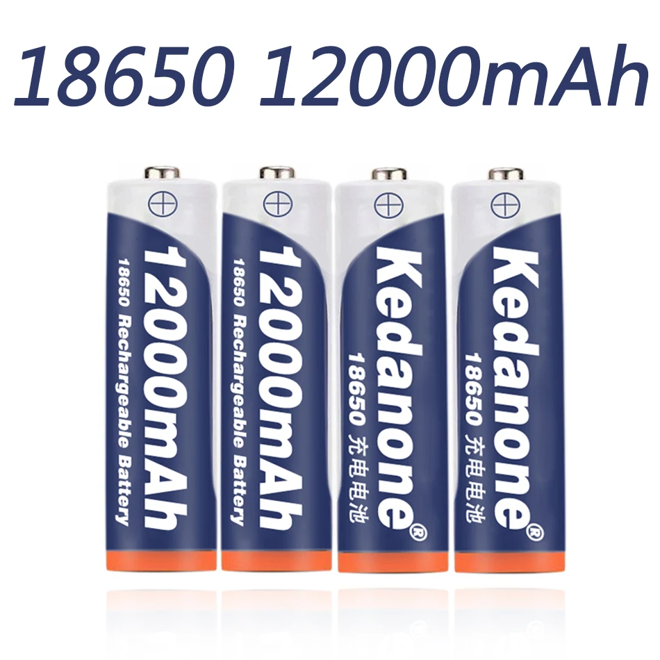 New 18650 Battery Rechargeable Battery 3.7V 18650 12000mAh Capacity Li-ion Rechargeable Battery For Flashlight Torch Battery
New 18650 Battery Rechargeable Battery 3.7V 18650 12000mAh Capacity Li-ion Rechargeable Battery For Flashlight Torch Battery
