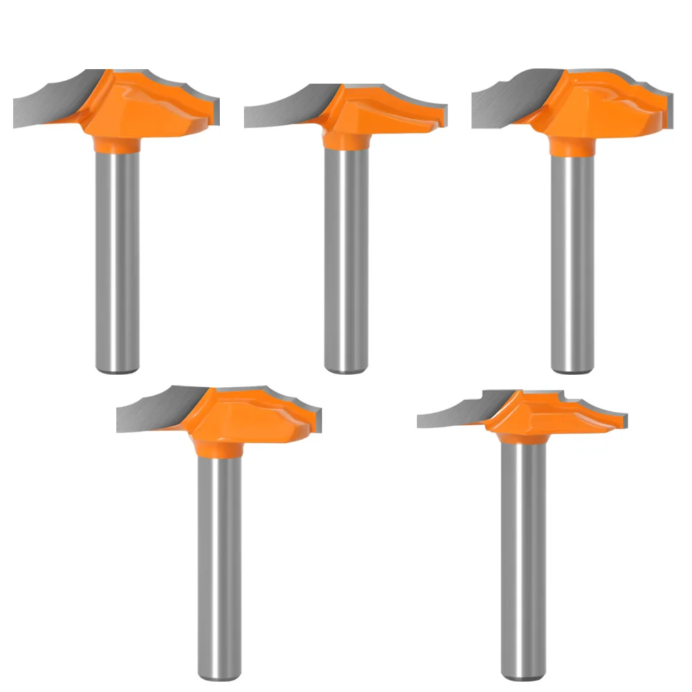 1/4" (6.35mm) Shank Ogee Stile Profile Router Bits Set 5-Different-Size Tungsten Carbide Wood Milling Cutters Kit
1/4" (6.35mm) Shank Ogee Stile Profile Router Bits Set 5-Different-Size Tungsten Carbide Wood Milling Cutters Kit