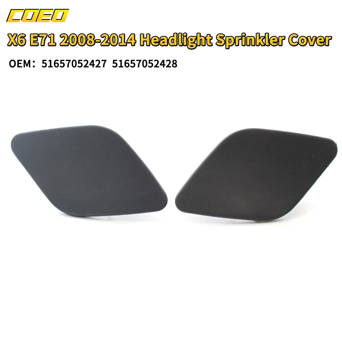 1 Pair Car Headlight Washer Nozzle Cover Cap Replacement for BMW X6 E71 2008-2014 51657052428 51657052427
1 Pair Car Headlight Washer Nozzle Cover Cap Replacement for BMW X6 E71 2008-2014 51657052428 51657052427
