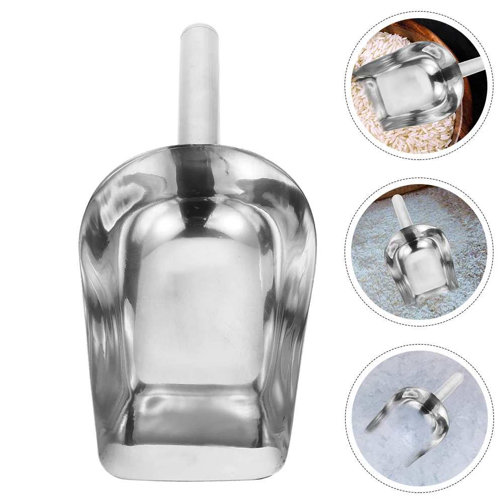 Stainless Steel Ice Cube Fries Practical Scoop Multi-functional Kitchen Supply Supermarket Durable
Stainless Steel Ice Cube Fries Practical Scoop Multi-functional Kitchen Supply Supermarket Durable