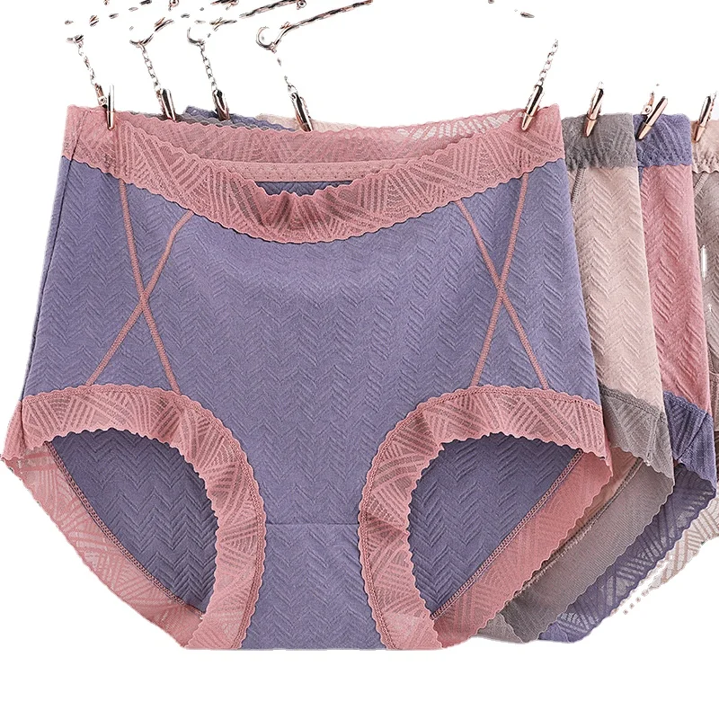 New Sexy Lace Panties Cotton Underwear Breathable Briefs For Women Lingerie Summer Antibacterial Underpants Female Intimates
New Sexy Lace Panties Cotton Underwear Breathable Briefs For Women Lingerie Summer Antibacterial Underpants Female Intimates