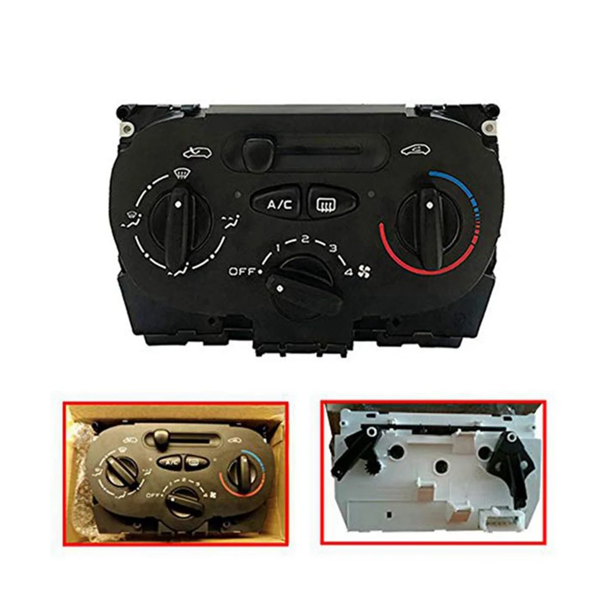 Air AC Heater Panel Climate Control Switch for Peugeot 206 207 307 C2 Citroen Picasso X666633H
Air AC Heater Panel Climate Control Switch for Peugeot 206 207 307 C2 Citroen Picasso X666633H