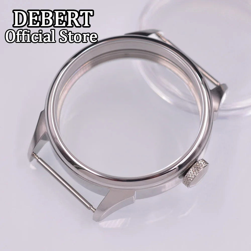 42mm DEBERT Watch Case Fit ETA 6497/6498 Seagull ST36 Series Manual-Winding Movement Men's Watches Wrist Watch for Men Accessory
42mm DEBERT Watch Case Fit ETA 6497/6498 Seagull ST36 Series Manual-Winding Movement Men's Watches Wrist Watch for Men Accessory