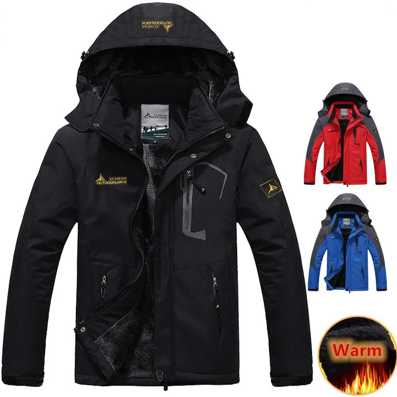 -20 Degree Outdoor Trekking Jacket Men Thick Fleece Warm Hiking Windbreaker Winter Windproof Waterproof Snowboarding Skiing Coat
-20 Degree Outdoor Trekking Jacket Men Thick Fleece Warm Hiking Windbreaker Winter Windproof Waterproof Snowboarding Skiing Coat