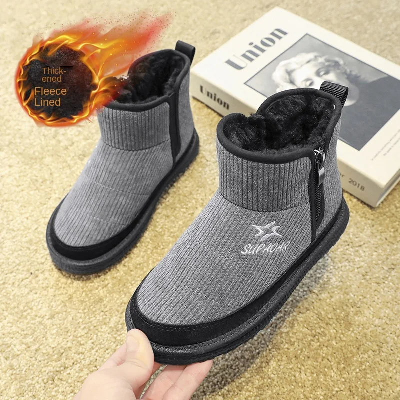 Kids Boots 2022 Winter Warm Corduroy Fleece Platform Boys Girls Shoes Medium Big Kids Outdoor Mountaineering Snow Boots
Kids Boots 2022 Winter Warm Corduroy Fleece Platform Boys Girls Shoes Medium Big Kids Outdoor Mountaineering Snow Boots
